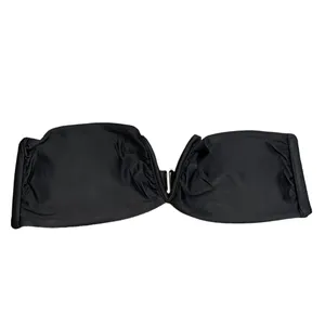 NWT Andie Swim Black The Scala Strapless Swimsuit Top Size Medium thumbnail 3