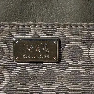 Coach Madison Op Art Swingpack Crossbody Gray Signature 52284E thumbnail 11