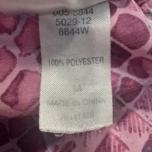 Vintage Silky Satin Pajama Pants Sz M Wide Leg Pink Purple Lagenlook Lounge 90s thumbnail 6