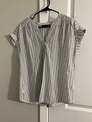 Apt. 9  striped blouse thumbnail 1