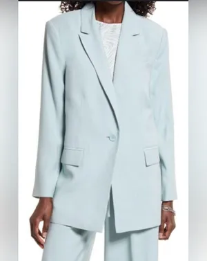 Nordstrom‎ Light Blue Blazer thumbnail 1