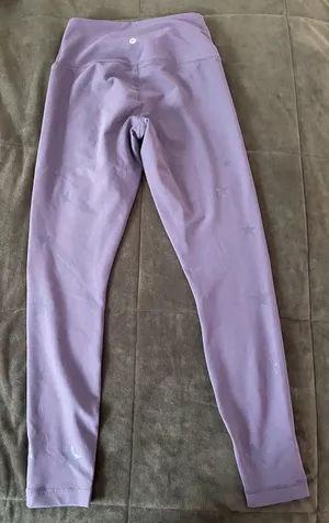 90 Degrees by Reflex Light Purple Star Leggings thumbnail 3