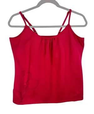 Salomon Women's Pink Athletic Tank Top Shirt‎ ACTiLiTE Size Large thumbnail 1