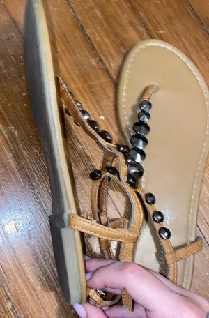 American Eagle studded flat sandals  thumbnail 2