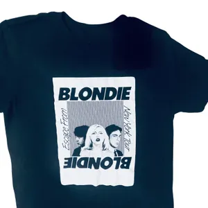 Blondie Escape From New‎ York Tour Graphic T-Shirt Black Cotton Medium thumbnail 3