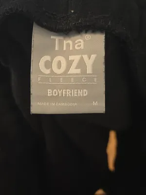 TNA Cozy Boyfriend Shorts Aritzia thumbnail 4