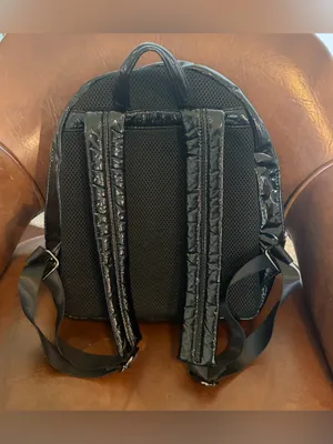 Disney Parks Star Wars Darth Vader Mini Backpack Black w/ Metal Hardware 14x10in thumbnail 2