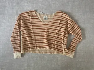 Urban Outfitters Striped Loose Fit Top thumbnail 4