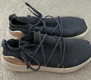 Addidas blue fabric sneakers thumbnail 1