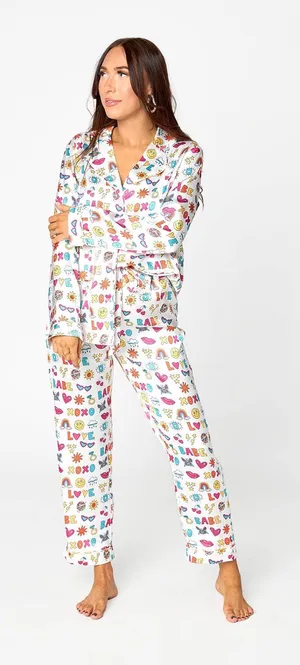 BuddyLove Penelope Doodles Pajama Set thumbnail 1