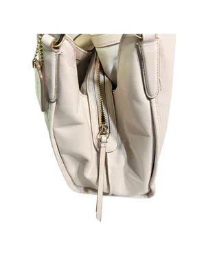 Coach Leather Shoulder Bag Classic Elegant Cream Medium thumbnail 4