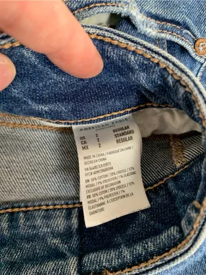 aerie Distressed Blue Boyfriend Jeans thumbnail 10