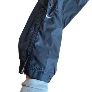 Nike Vintage 90s Windbreaker Pants Black‎ Size L Nylon thumbnail 6