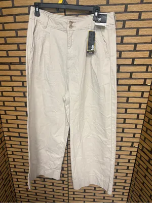 Lee heritage loose fit khaki trouser pants size 12 thumbnail 2