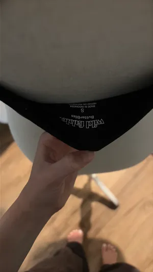 Wild fable black crop top thumbnail 4