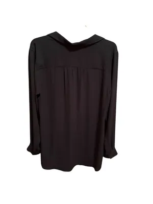 LOFT Blue Women's Sheer Shirt thumbnail 3