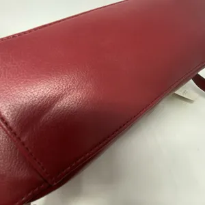 Liz Claiborne Women's Red Leather Purse Shoulder Bag thumbnail 10