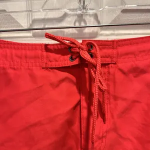Catalina Women Swim Shorts Pink Elastic Waist Drawstring Pocket Size L Vacation thumbnail 3