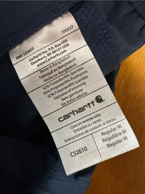 Carhartt Force Cross-Flex Modern Fit Joggers Scrub Pants Blue Womens Medium NEW thumbnail 8