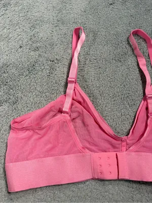 Parade Pink Wireless Mesh Bralette XL thumbnail 3