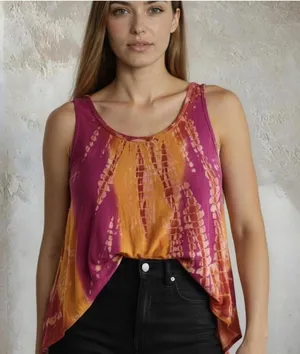Women's Multi and Pink Vests thumbnail 1