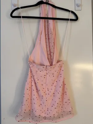 Windsor Pink Sequin Mini dress thumbnail 3