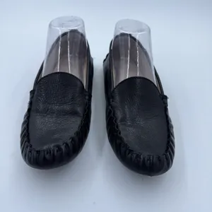 Women's Cole Haan Women's Evelyn Black Leather Driver loafers Size 7.5B thumbnail 2