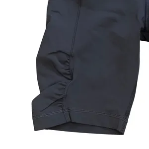 Lululemon‎ Athletica Grey Speed Track Ruched Bike Shorts Women's Size 4 thumbnail 2