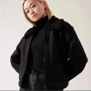 Athleta Westbound Sherpa jacket thumbnail 1