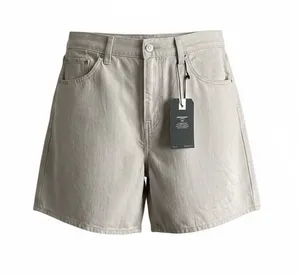 Levi’s Women's‎ High-Rise Casual Shorts in Light Beige-Linen thumbnail 1