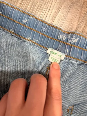Aerie denim distressed shorts thumbnail 2