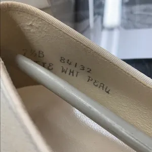 Size 7.5 Dyeables short heels (1 1/2”) thumbnail 7