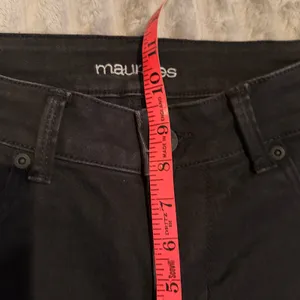 Maurices Everflex Skinny Jeans Black Mid Rise Stretch Denim‎ Womens Sz M Regular thumbnail 6