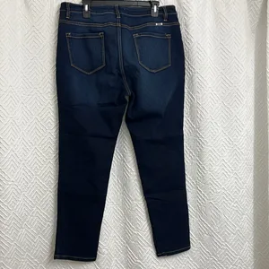 KanCan Women’s Stretch High Rise‎ Dark Wash Skinny Straight Jeans Size XL thumbnail 2