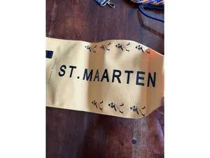 Johnnie Walker St. Maarten Yellow Tote Bag with Gift Tag thumbnail 2