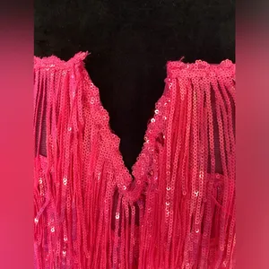 Dressy sequined fringe top NWT 💖💖💖 thumbnail 14
