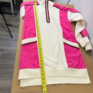 NWT Anthropologie Daily Practice Sporty Colorblock Twofer‎ Mini Dress White Pink thumbnail 11