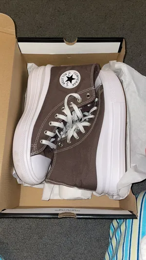 Converse High-Top Platform Sneakers Brown thumbnail 5