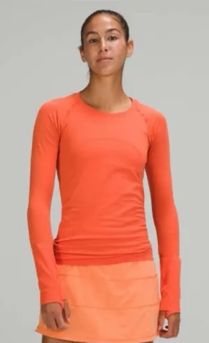 Lululemon Swiftly Tech Long Sleeve 2.0 Warm Coral thumbnail 1