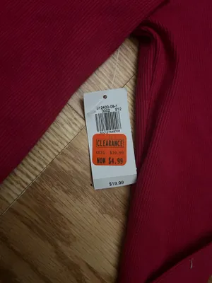 Red old navy long sleeve thumbnail 3