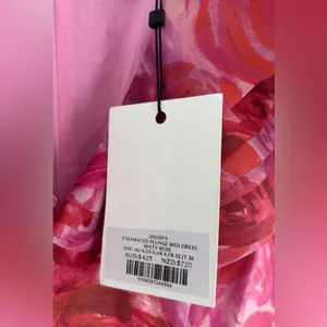 Aje Enchanted Floral Plunge Midi Dress AU4/US0 thumbnail 6