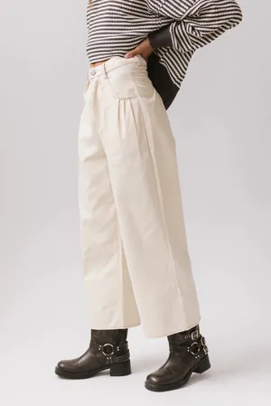 Bohme Pants Wide-Leg Ivory thumbnail 4