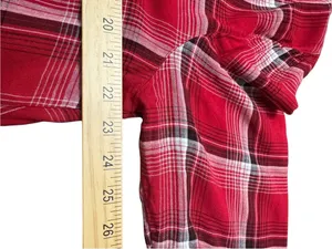 J. Jill Red Plaid Button thumbnail 9