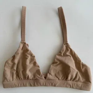 Skims Wear Everywhere Fits Everyone Nude Triangle Ochre Bra Bralette Size XS thumbnail 1