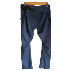 Pearl Izumi Women's Capri Leggings Medium Dusty Blue Mesh Pocket Athletic thumbnail 7