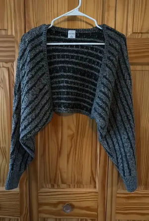 Wild Fable Crop Cardigan Knit thumbnail 1