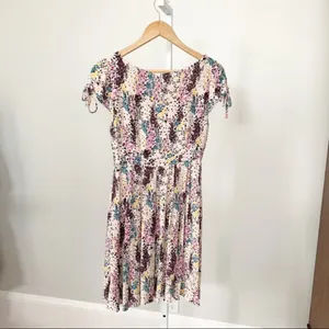 New free people‎ keyhole miss right floral dress small thumbnail 7
