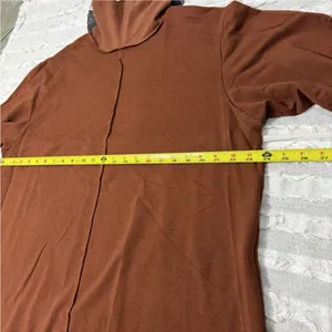 Bryn Walker Tunic Brown Sweater Top L Oversize Bamboo Organic Cotton Lagenlook thumbnail 6