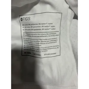 Figs Seamless Longsleeve Underscrub Top‎ White Women's Size Small thumbnail 12