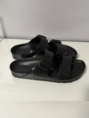 Birkenstock Black Two-Strap EVA Slide Sandals thumbnail 4